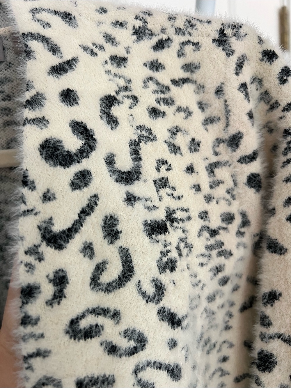 Revolution Soft Leopard Print Open Front Cardigan XS